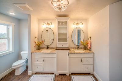 Updated Vanity and Fixtures